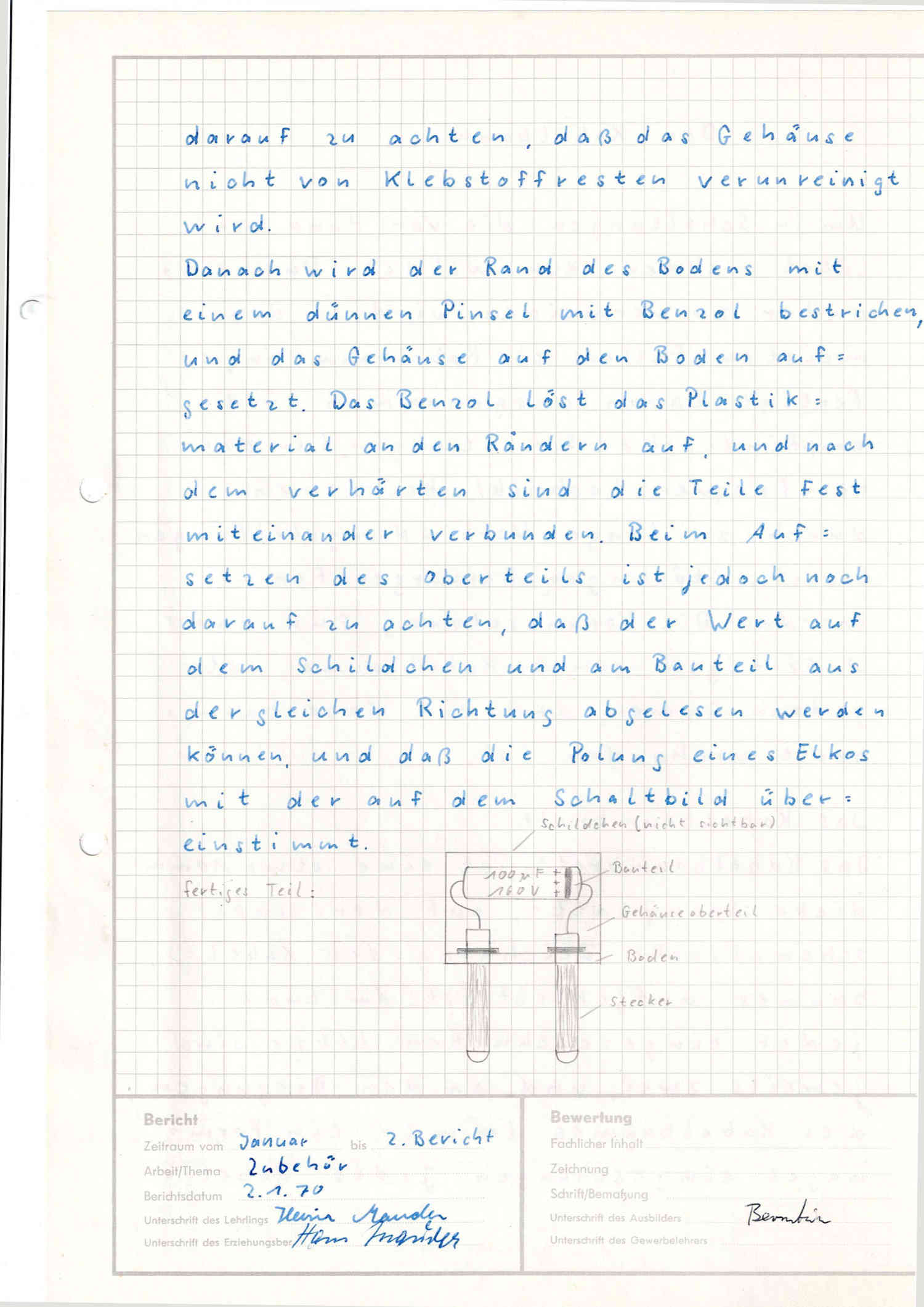 Berichtsheft Heinz Mauder Berichtsheft Heinz Mauder