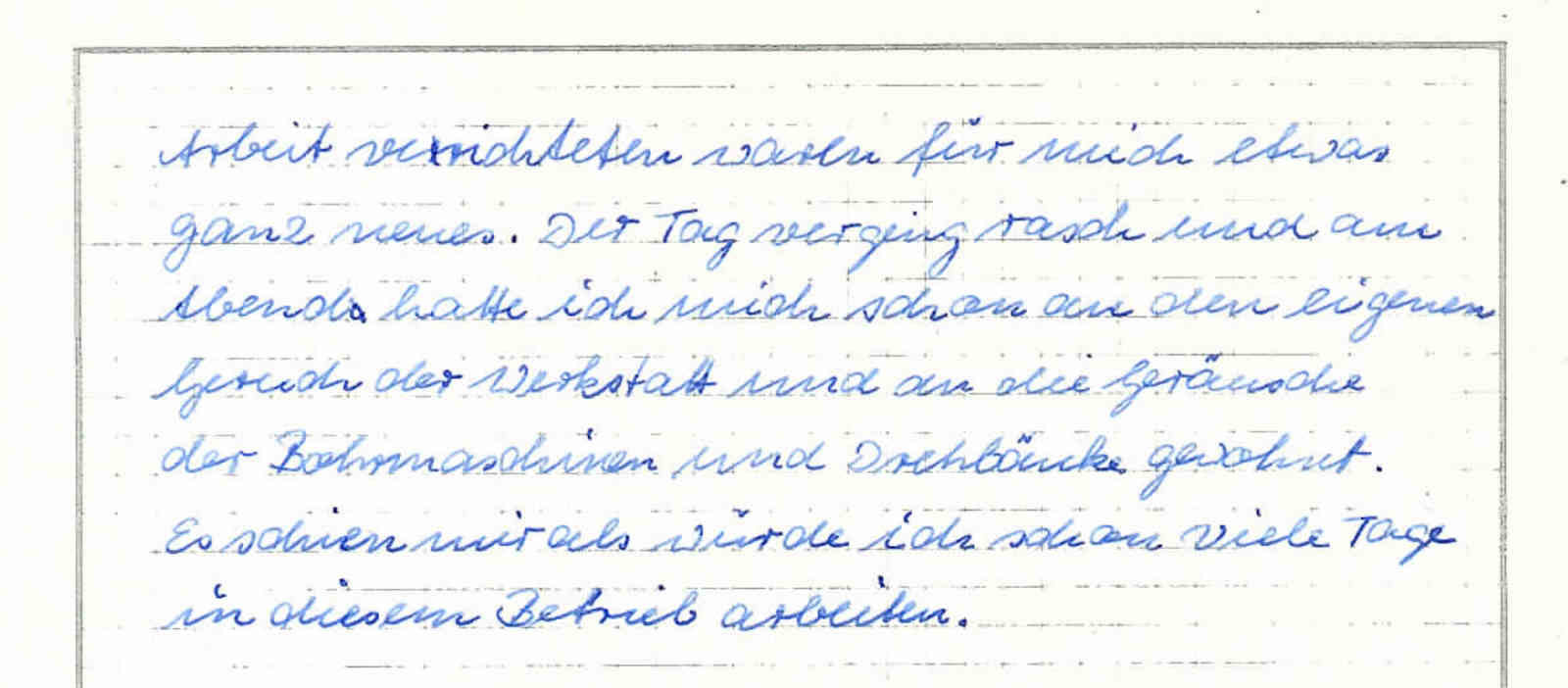 Otto Ortliebs erster Arbeitstag 1 Otto Ortliebs erster Arbeitstag 1