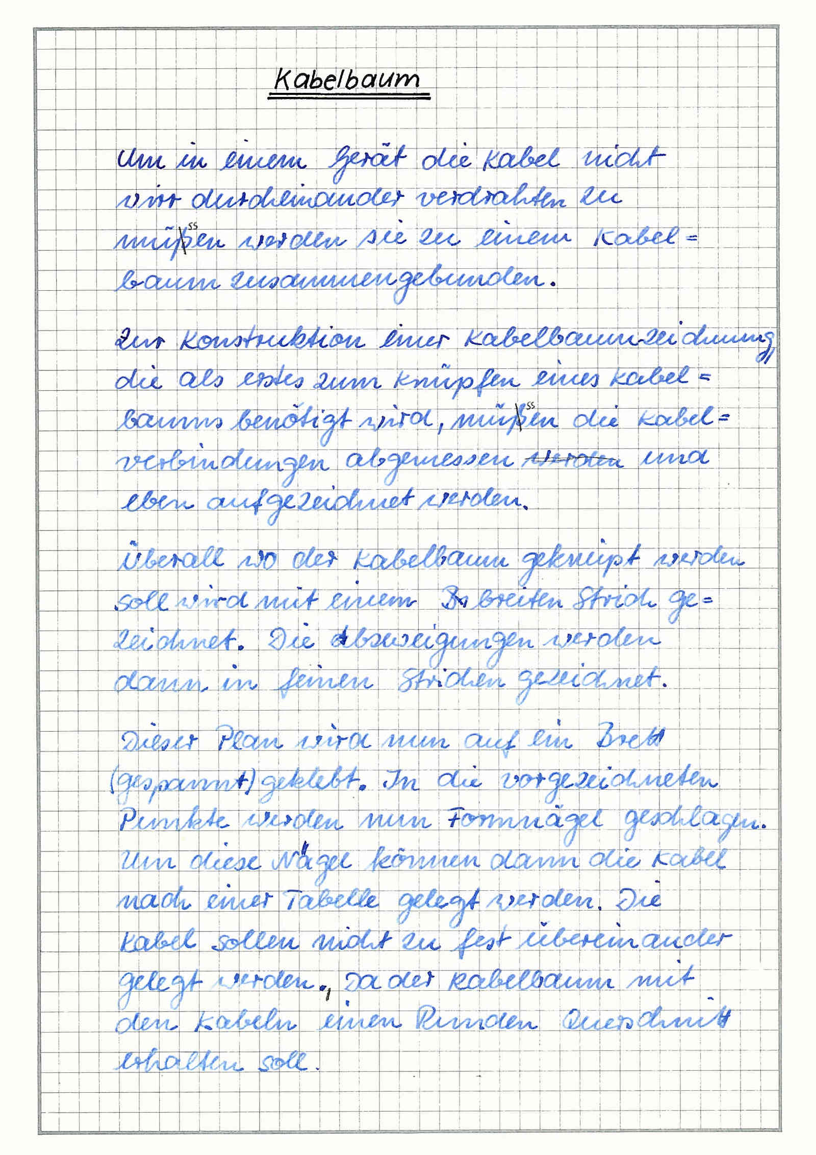Kabelbaum I Kabelbaum I