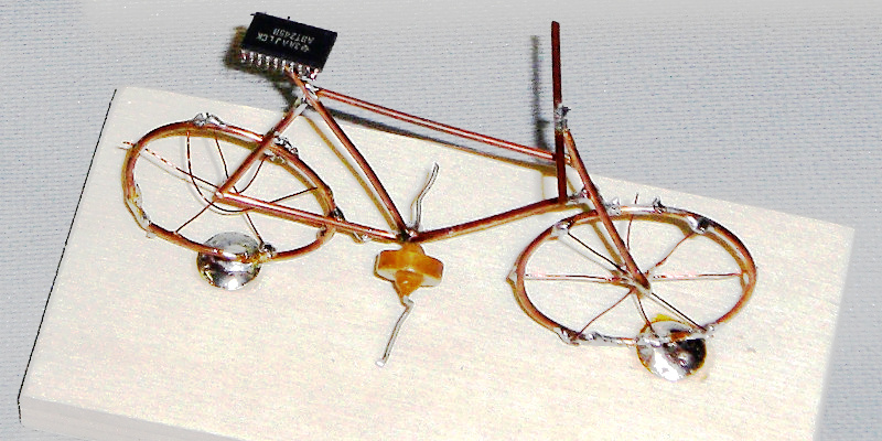 Figurenlöten, Fahrrad
